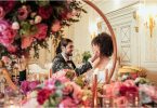 luxury wedding table centres