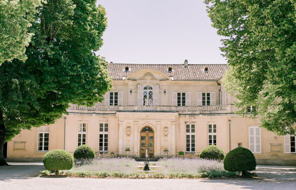 chateau martinay Provence wedding venue