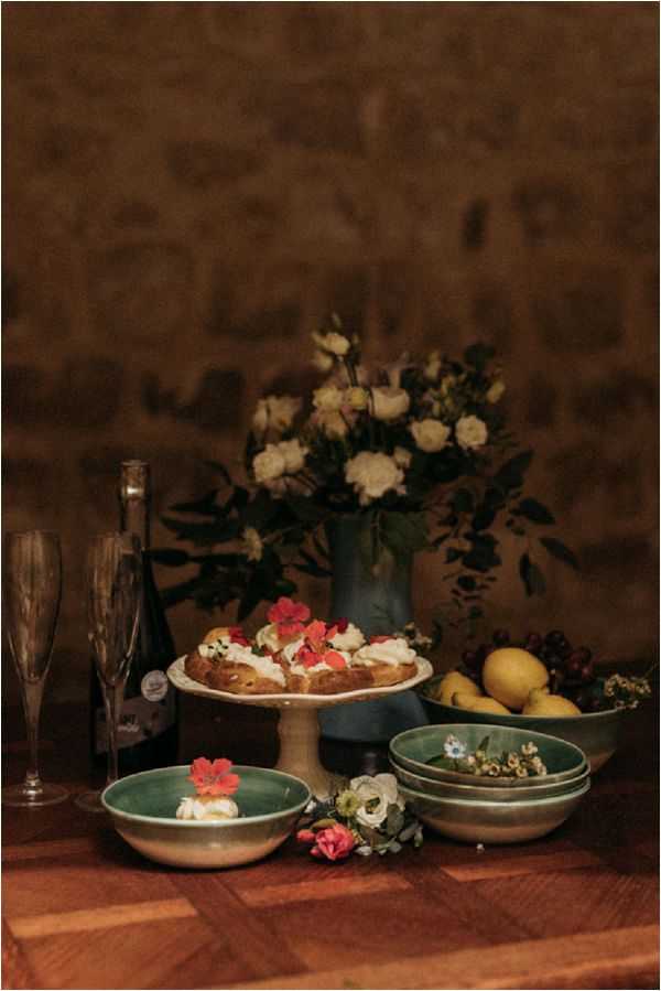 Fine art wedding catering * Image by Pattie Fellowes