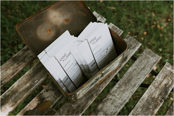 rustic French wedding stationery * Image by tub of jelly