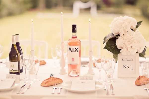 4 French Wedding Drinks Rose Wine LoveasArt