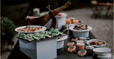 French wedding catering