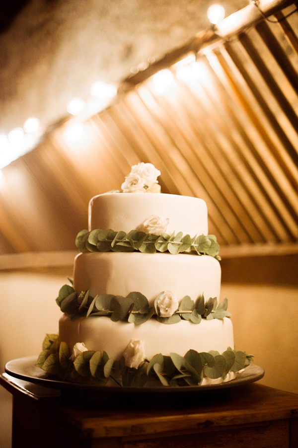 3 tier rustic wedding cake