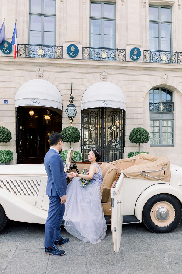 wedding car paris