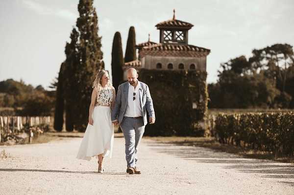 Rustic Château Smith Haut Lafitte wedding