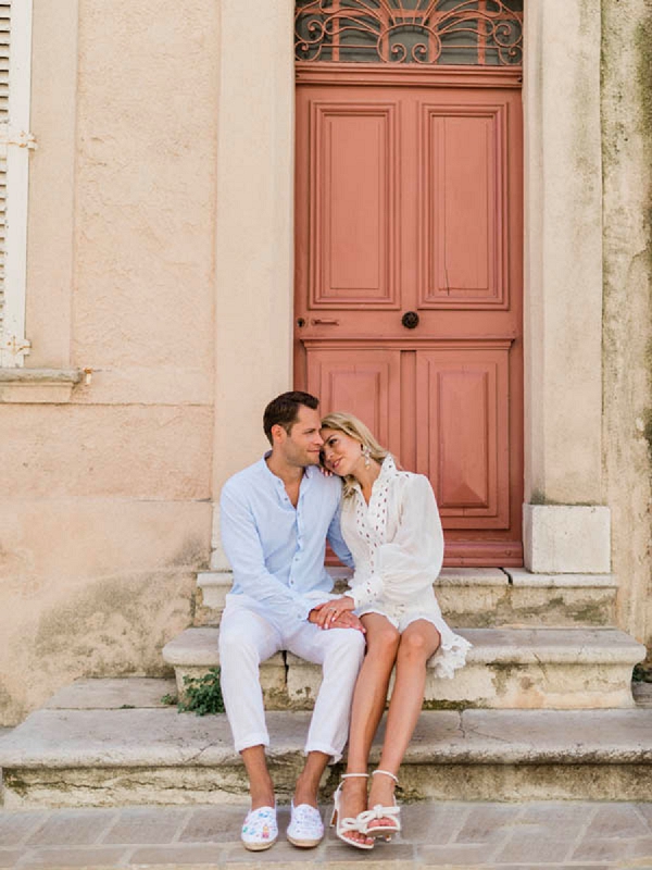 Engagement shoot in Saint Tropez