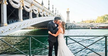 romantic Paris destination wedding