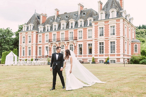 Romantic Chateau De La Cazine wedding