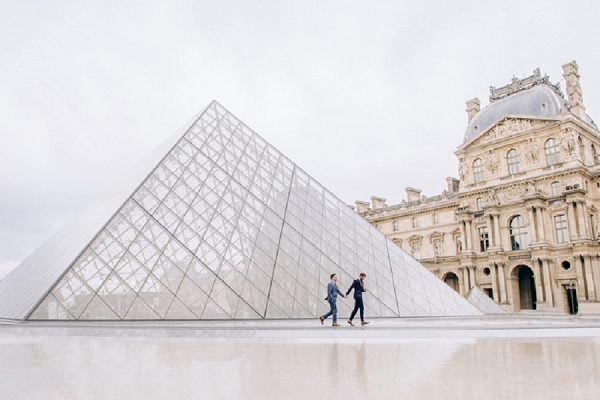 The Louvre wedding in Paris