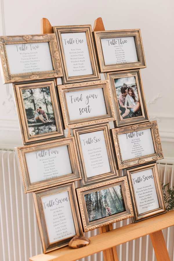 find your seat wedding table plan