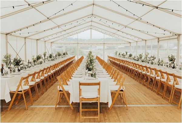 marquee wedding styling tablescape