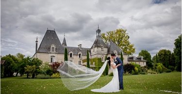 Claire Mischevani bride for destination wedding in France