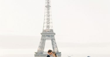 eiffel tower Wedding Inspiration
