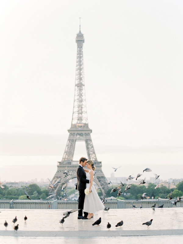 eiffel tower Wedding Inspiration