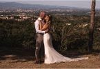 Enzoani Bride for Destination Wedding in France