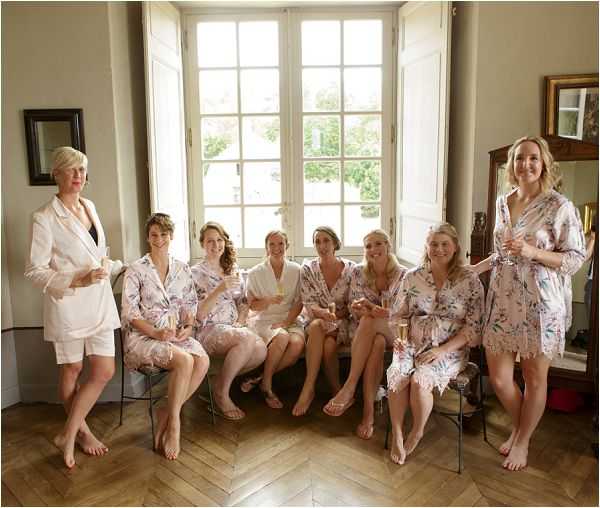 Bridal party robes | Image by Charlie Davies Photography