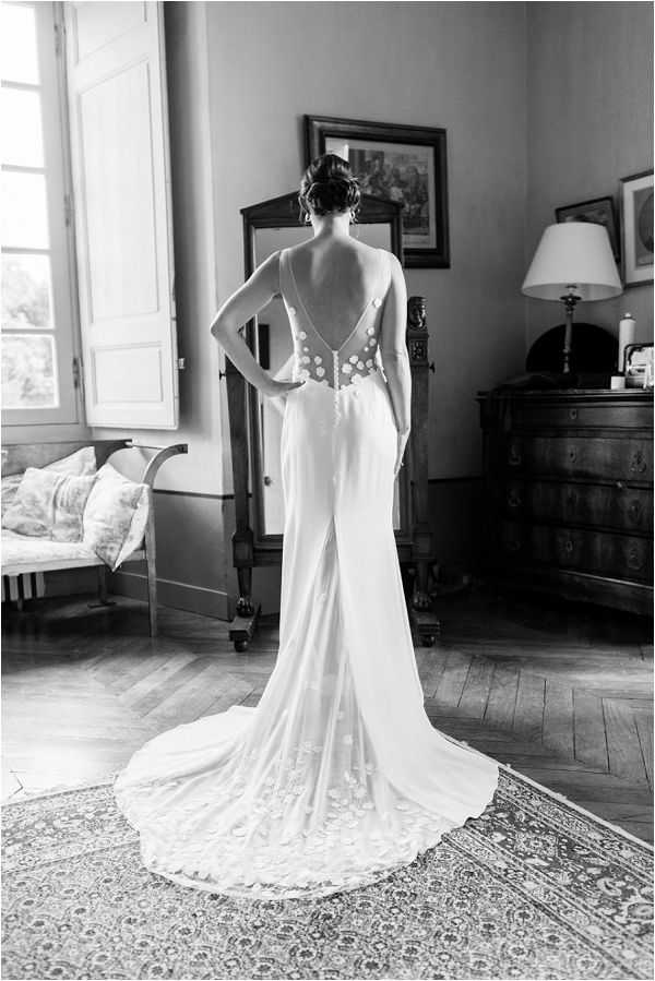 backless budget wedding dress | Image by Charlie Davies Photography