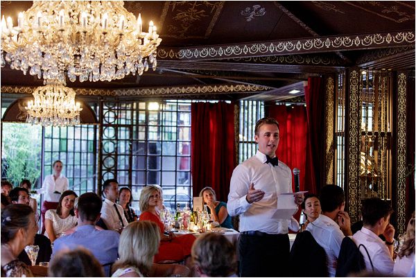 giving a best mans speech | Image by Charlie Davies Photography