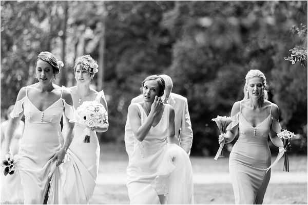 modern bridal party | Image by Charlie Davies Photography