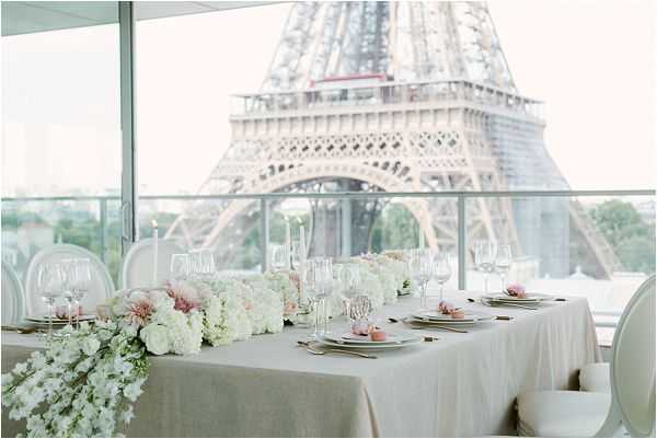 wedding venue Eiffel Tower Images by Zackstories