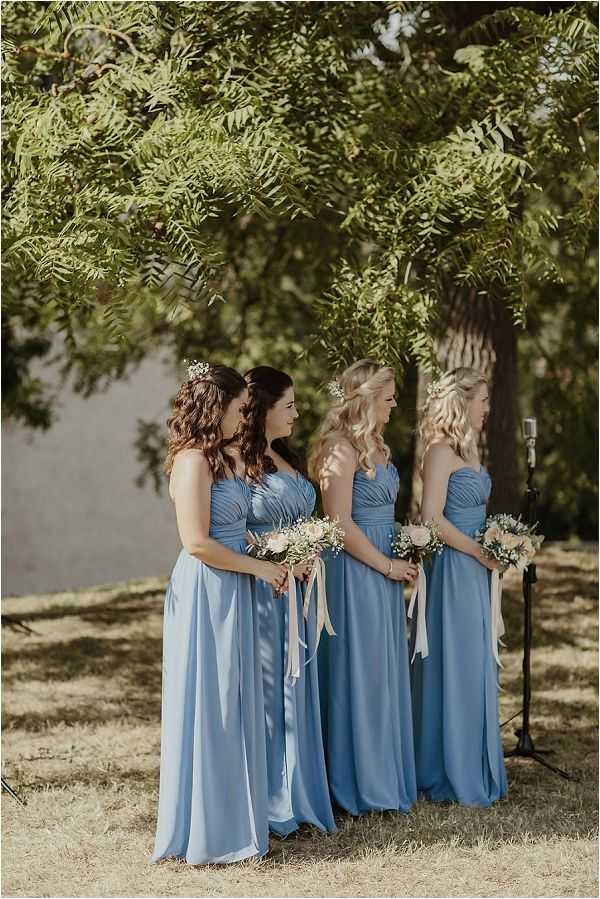 baby blue bridesmaid dresses | Images by Danelle Bohane