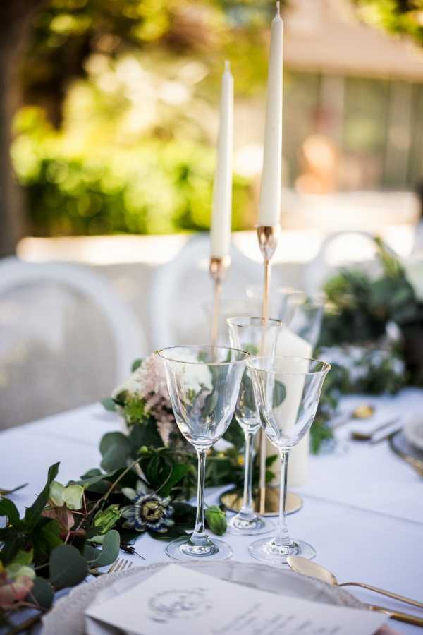 French wedding table Setting