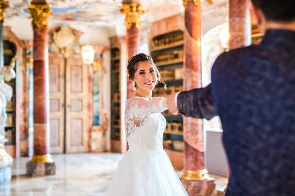 Beauty And The Beast Wedding In Baroque Library French Wedding Style