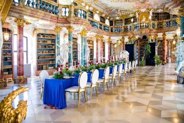 Beauty and the Beast Wedding Themed Table Setting