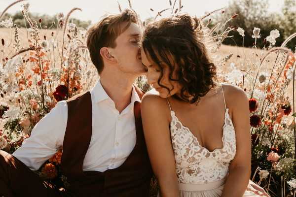 Summer wedding in the French Alps