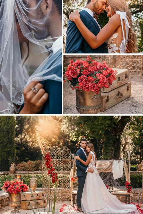 Asian Themed Wedding at Bastide du Roy Collage