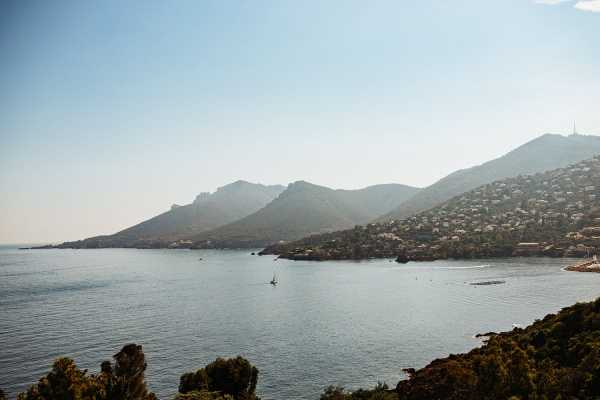 Water views at Cote d'Azur in France