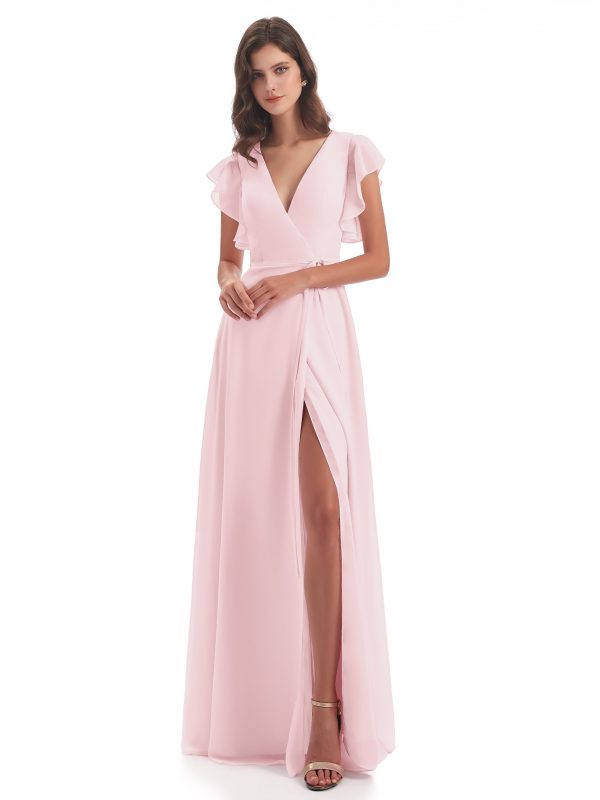 Blushing Pink Bridesmaid Dress by Cicinia