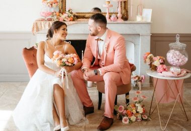 Love is sweet at this candy coloured wedding