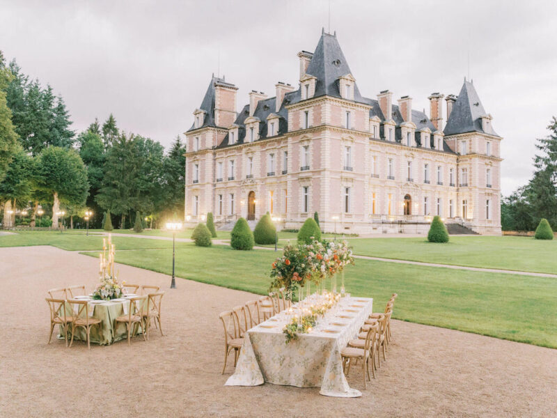 Chateau des Halles - Best French castles in France - french wedding 