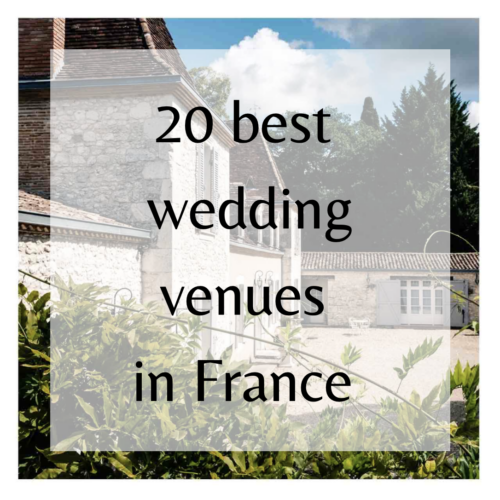 Best French wedding venues