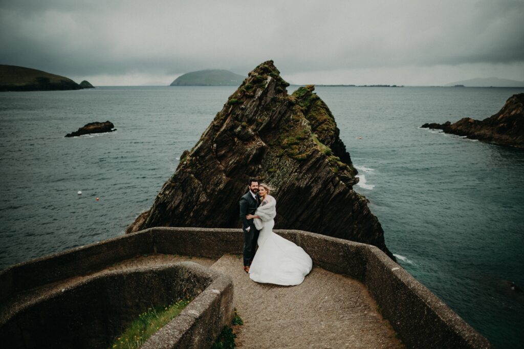 cliff elopement for two in ireland