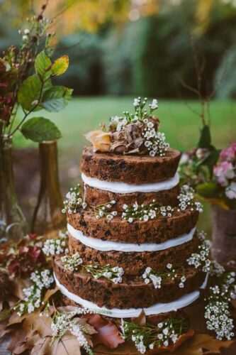 boho wedding cake - rustic boho wedding cake 