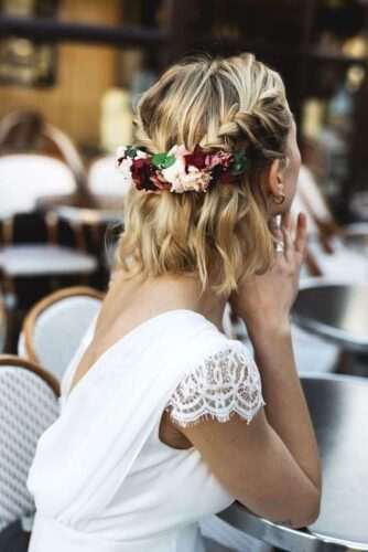 Boho Short Hair Style