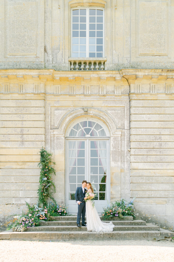 french wedding venue - chateau de champlatreux - Paris