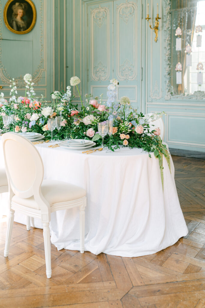 french wedding venue - chateau de champlatreux
