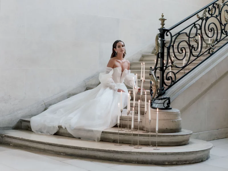 Rime Arodaky french designer wedding dress parisian wedding dress