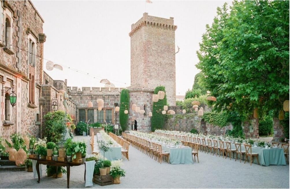 chateau de la napoule south of france wedding venue