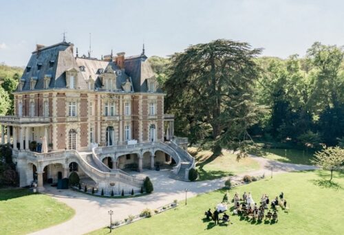 french wedding venue paris chateau bouffemont