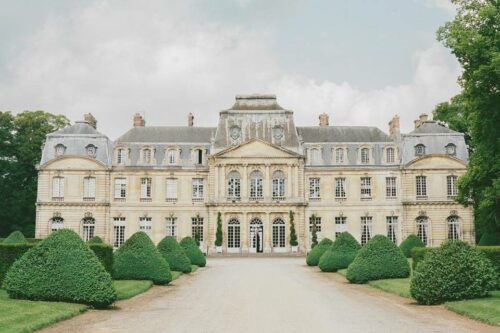 french wedding venue paris chateau champlatreux
