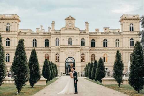 french wedding venue paris chateau de ferrieres