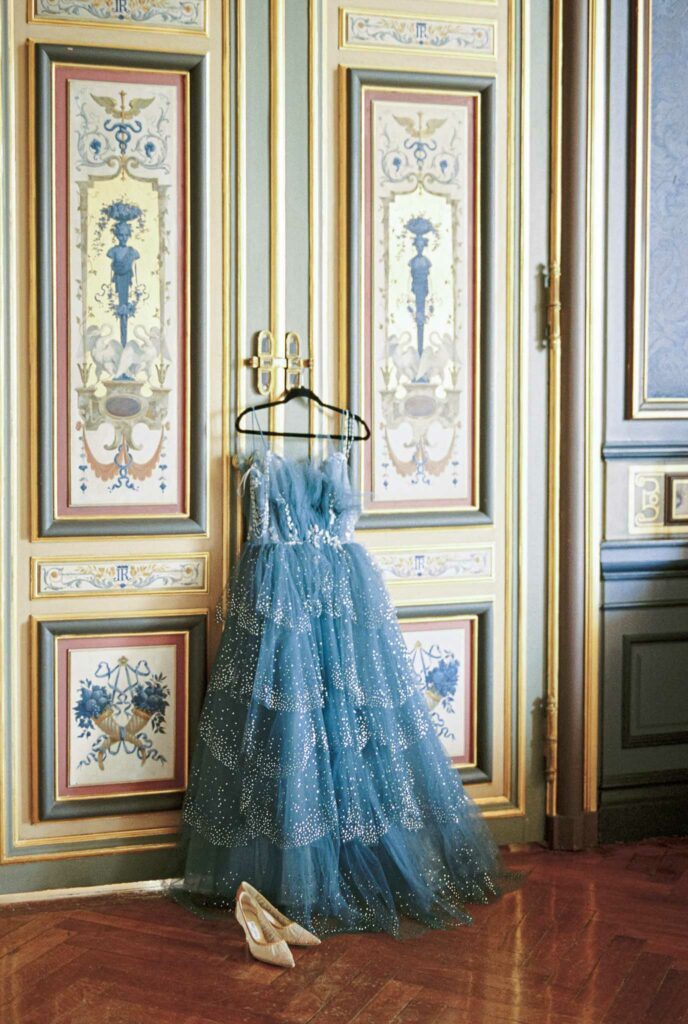 chateau de ferriere olya kobruzeva wedding in french