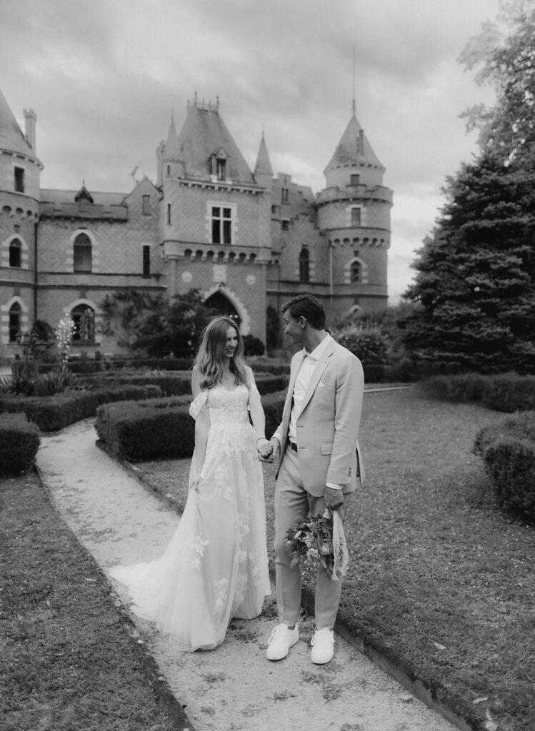 Chateau de Maulmont Melli and Shayne cheap wedding venue france