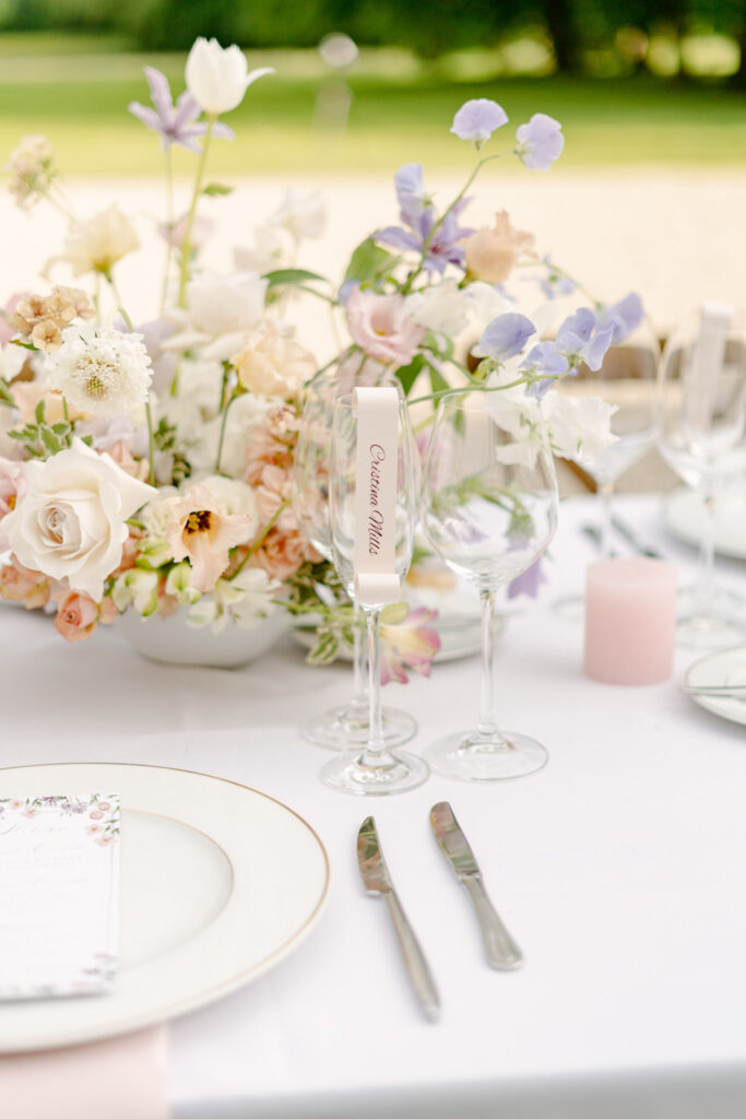 pastel color wedding