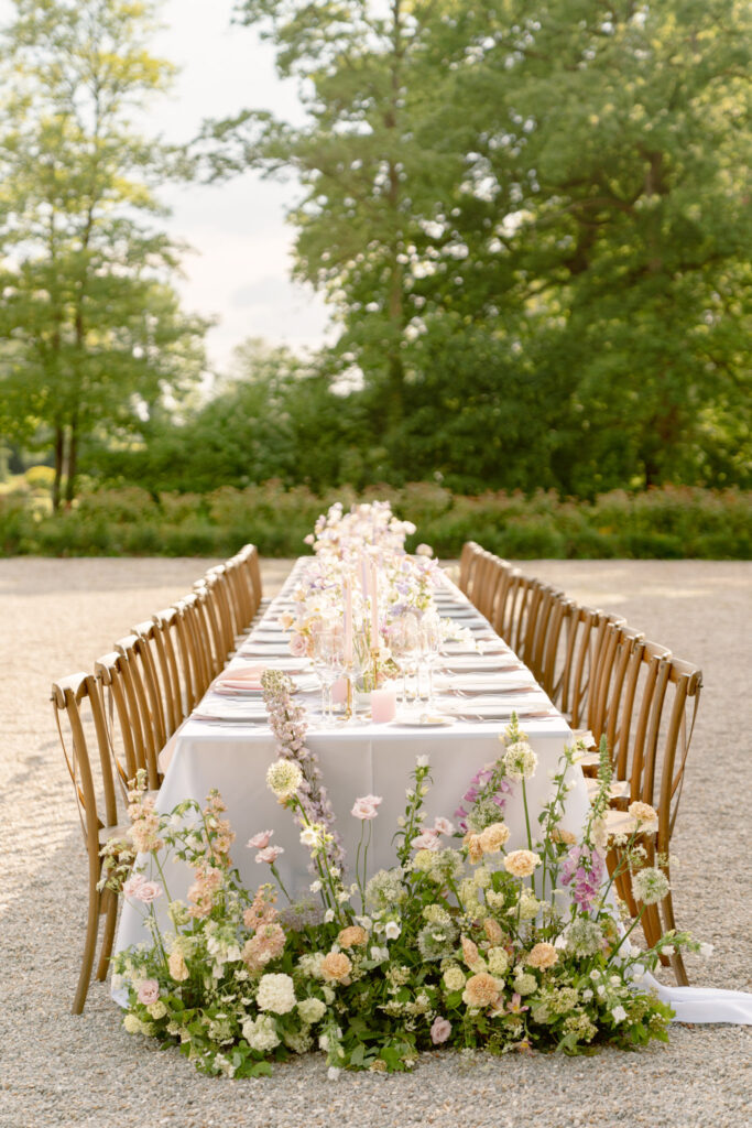 pastel color wedding