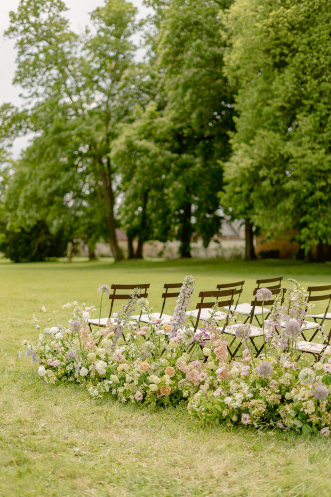 pastel color wedding